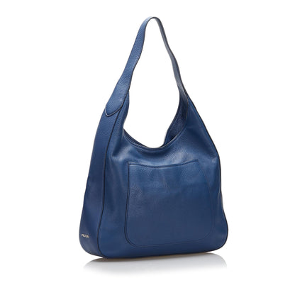 Prada Vitello Daino Pocket Hobo (SHG-37100)