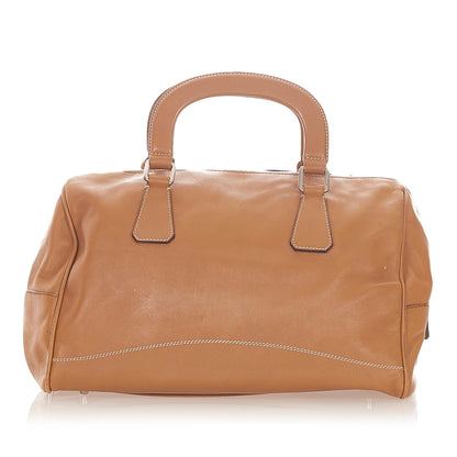 Prada Vitello Daino Satchel (SHG-19624)