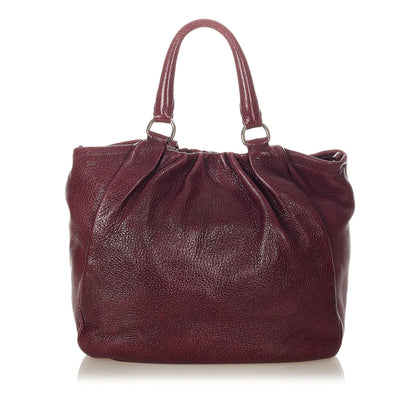 Prada Vitello Daino Satchel (SHG-23323)