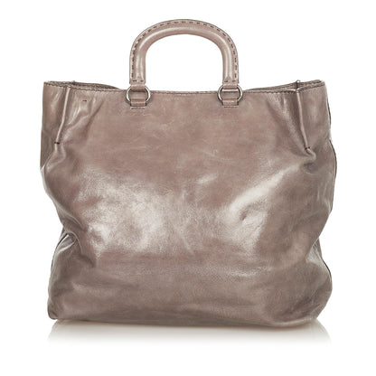 Prada Vitello Daino Satchel (SHG-24825)
