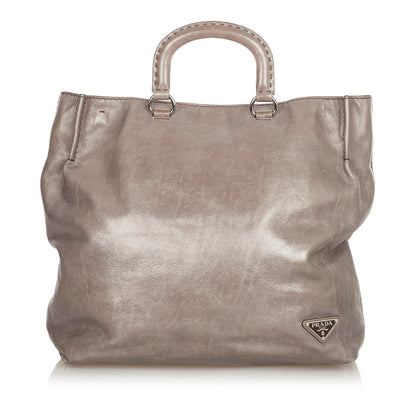 Prada Vitello Daino Satchel (SHG-24825)