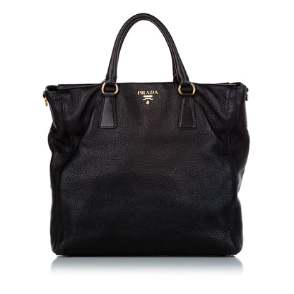 Prada Vitello Daino Satchel (SHG-26973)