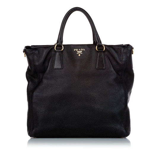 Prada Vitello Daino Satchel (SHG-26973)