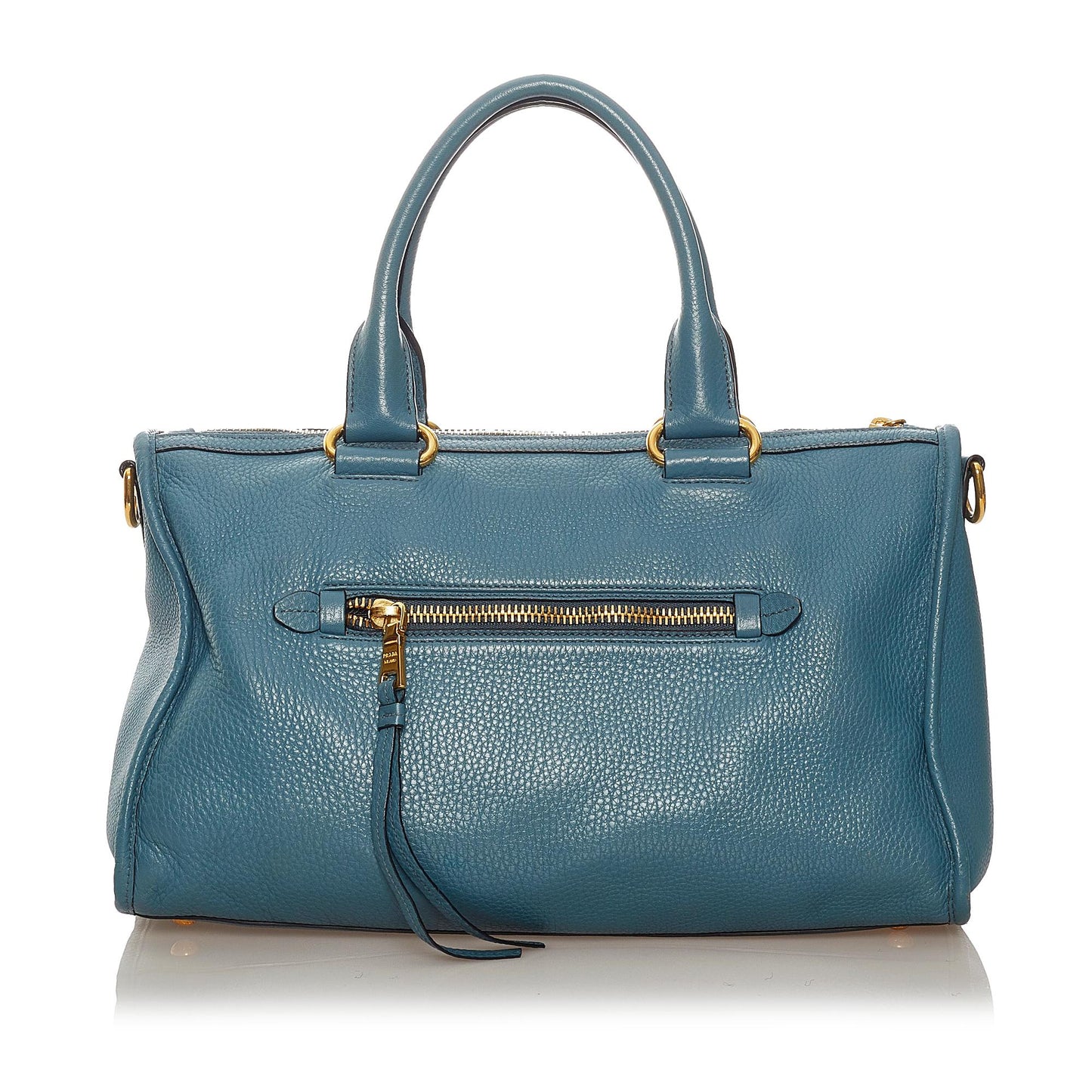 Prada Vitello Daino Satchel (SHG-27312)