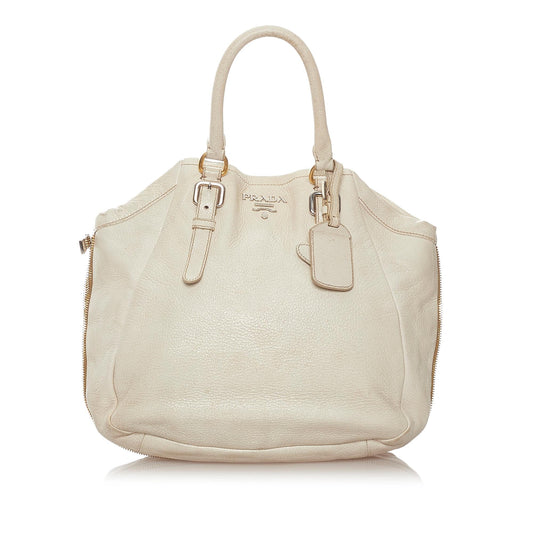 Prada Vitello Daino Satchel (SHG-27636)