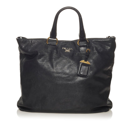 Prada Vitello Daino Satchel (SHG-27750)