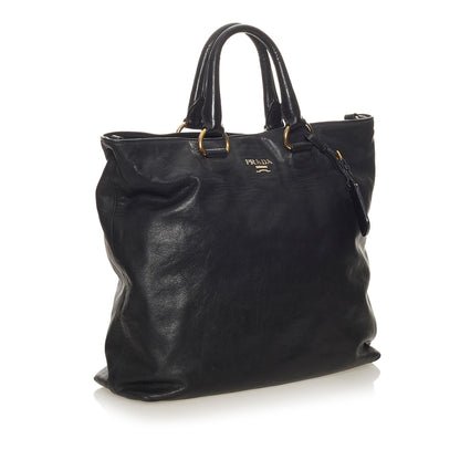 Prada Vitello Daino Satchel (SHG-27750)