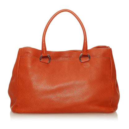 Prada Vitello Daino Satchel (SHG-27836)
