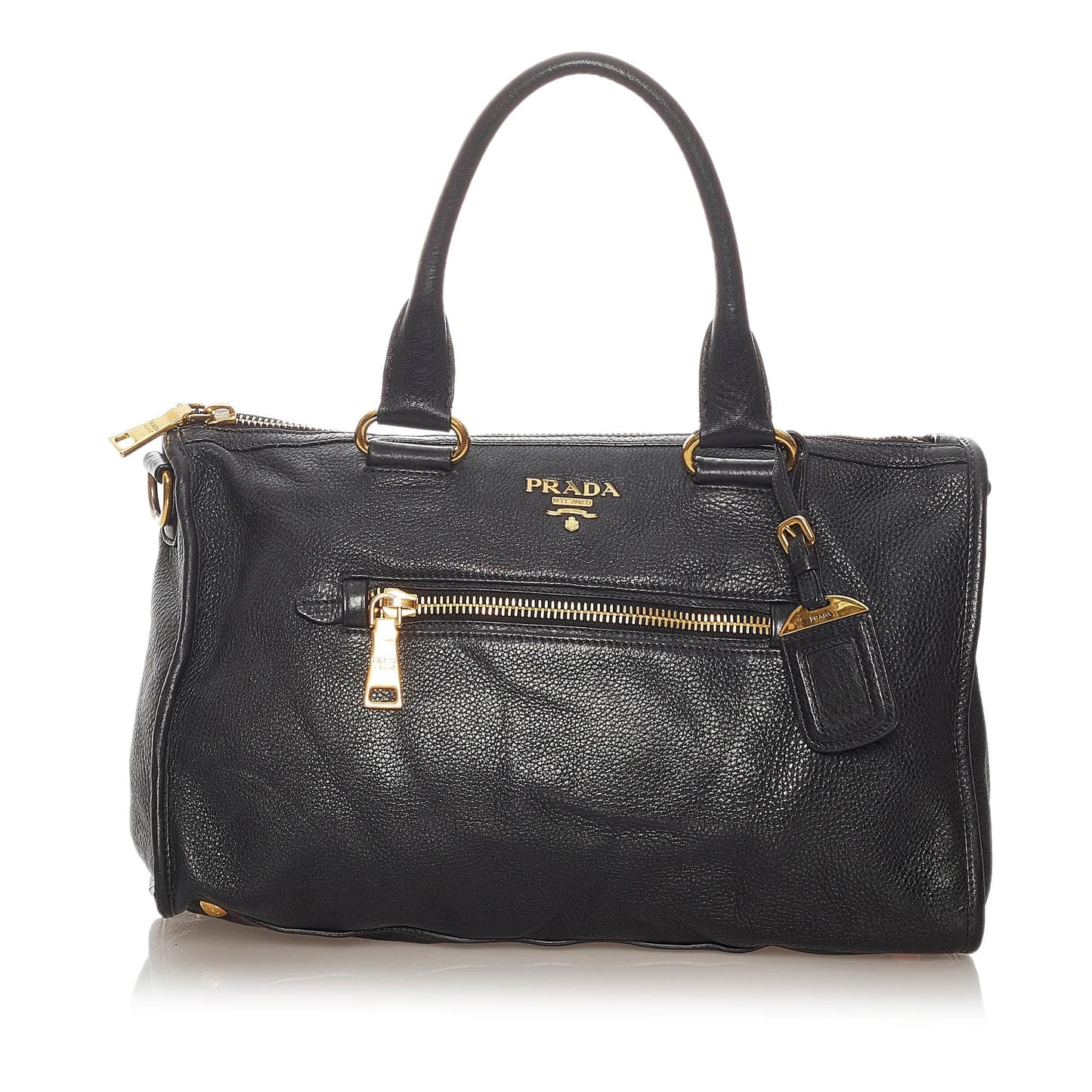 Prada Vitello Daino Satchel (SHG-28038)