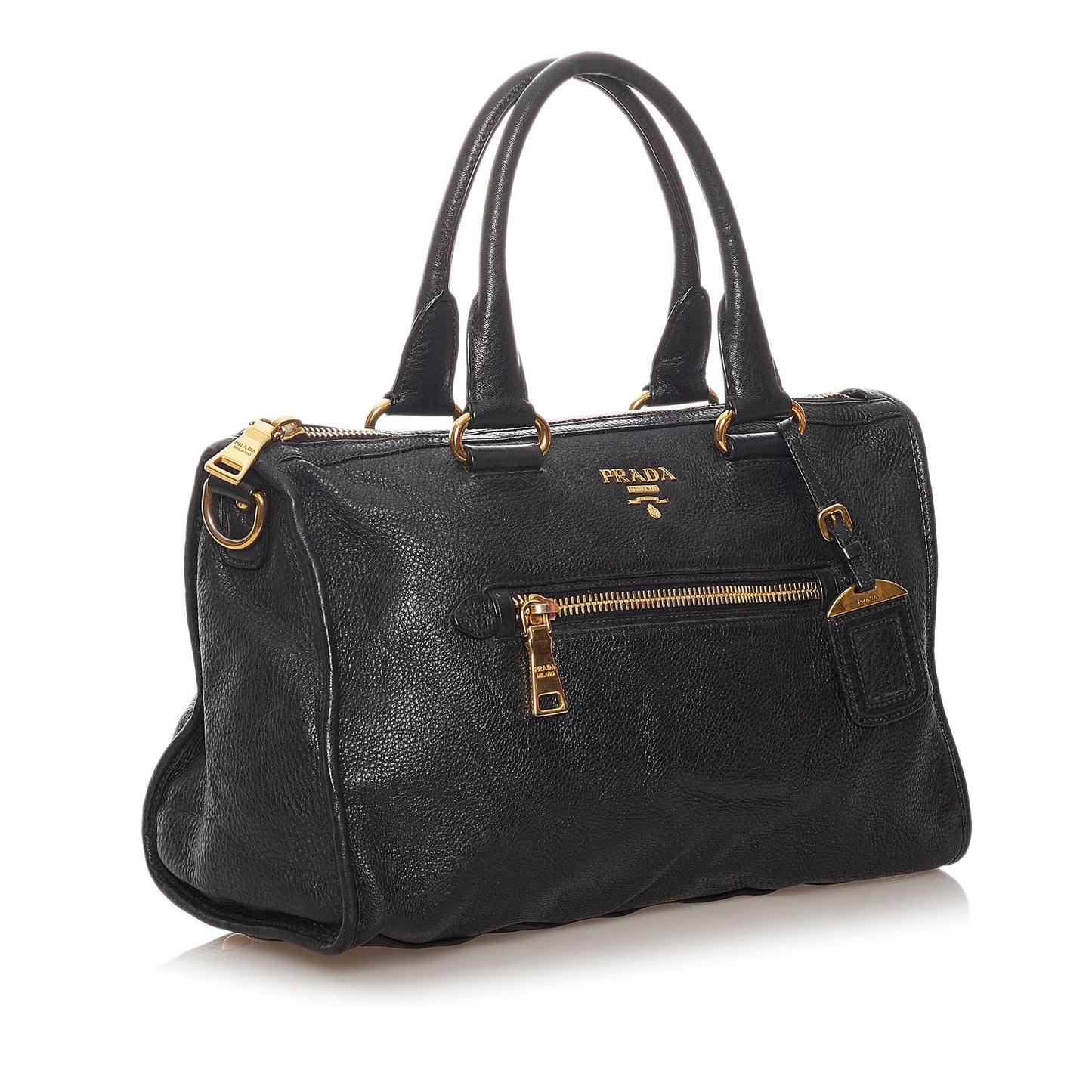 Prada Vitello Daino Satchel (SHG-28038)