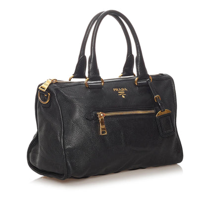 Prada Vitello Daino Satchel (SHG-28038)