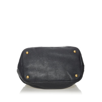 Prada Vitello Daino Satchel (SHG-28077)