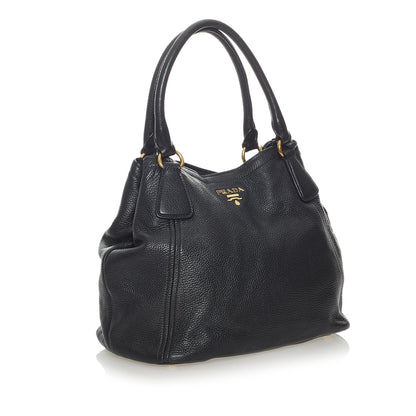 Prada Vitello Daino Satchel (SHG-28077)