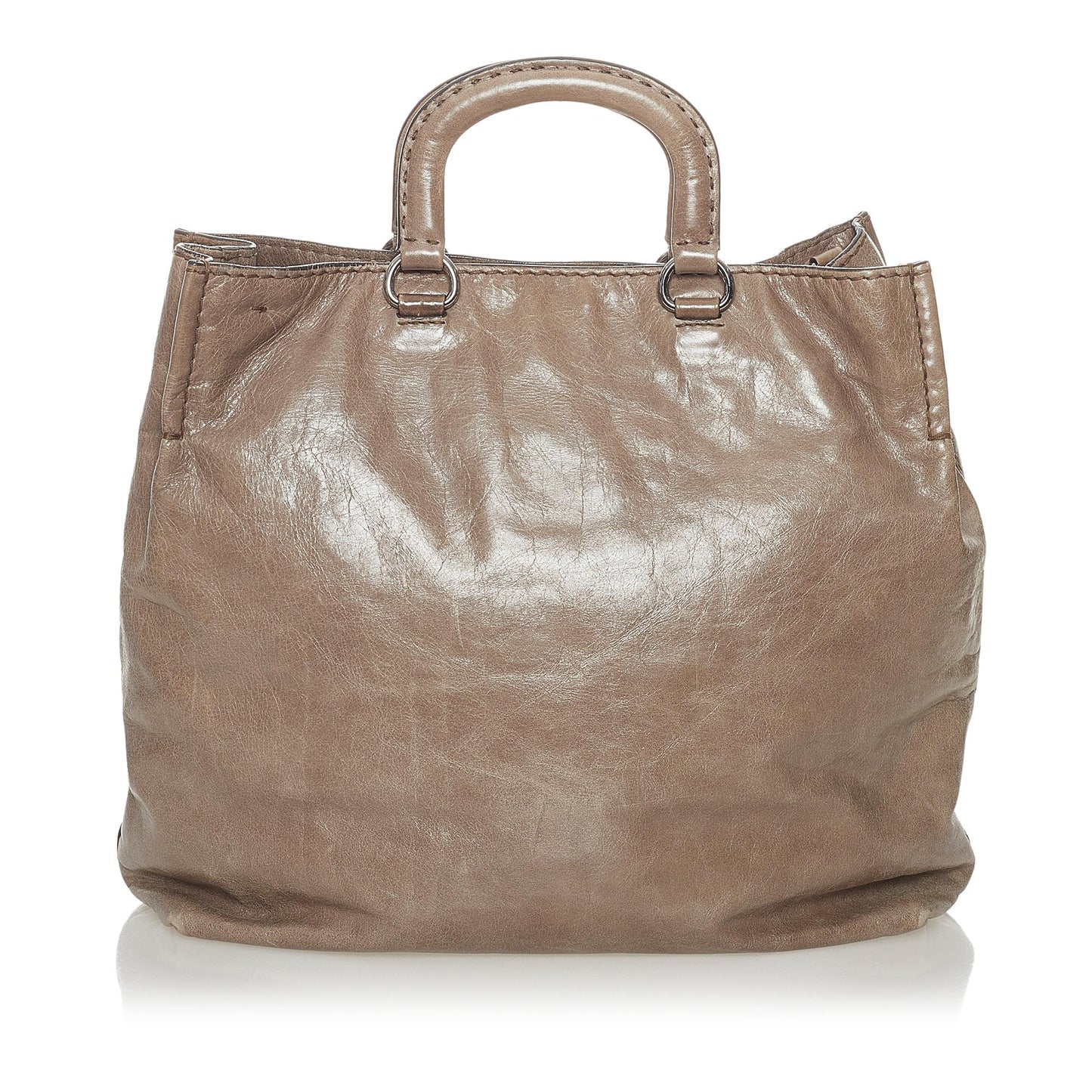 Prada Vitello Daino Satchel (SHG-28079)