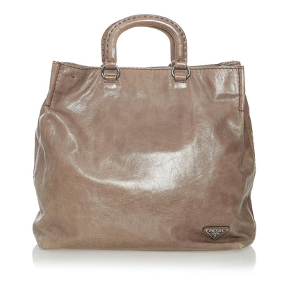 Prada Vitello Daino Satchel (SHG-28079)