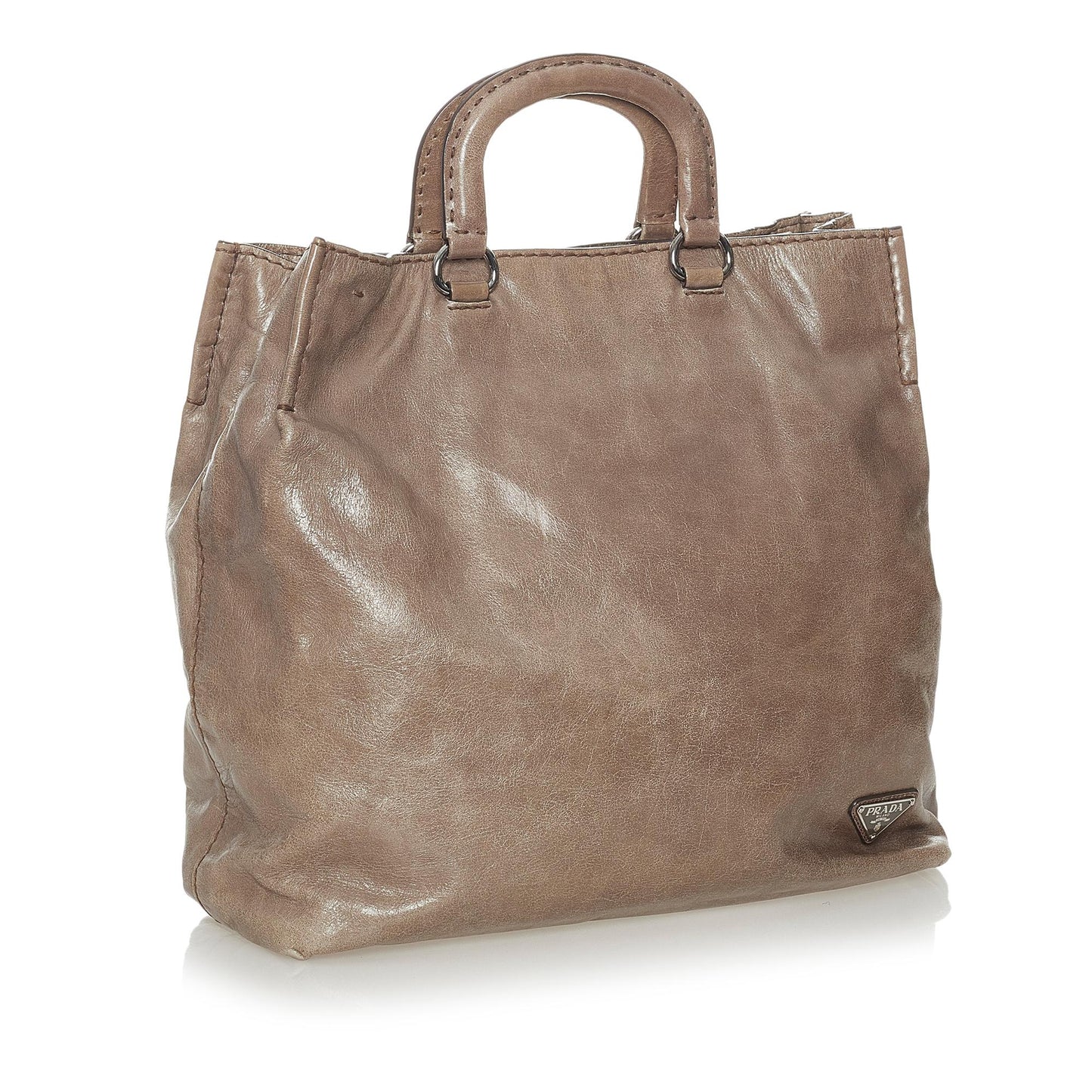 Prada Vitello Daino Satchel (SHG-28079)