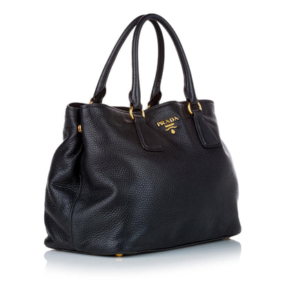 Prada Vitello Daino Satchel (SHG-28449)