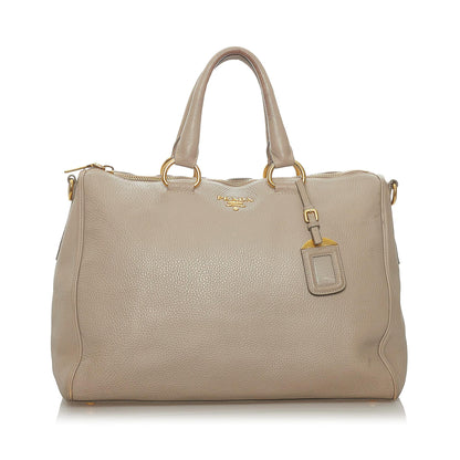 Prada Vitello Daino Satchel (SHG-28508)