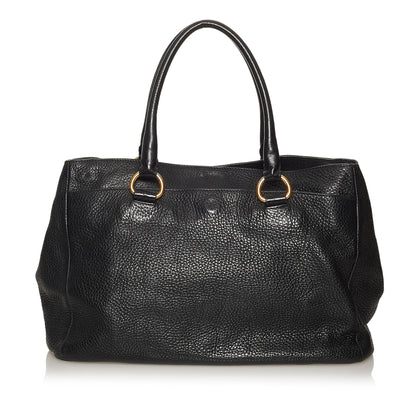 Prada Vitello Daino Satchel (SHG-29097)