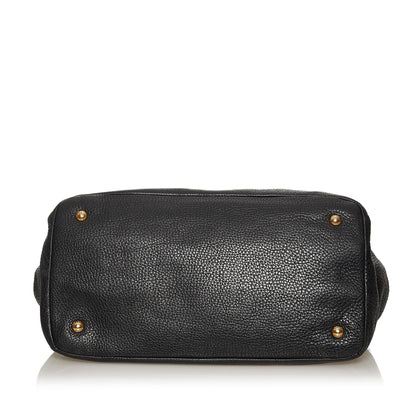 Prada Vitello Daino Satchel (SHG-29097)