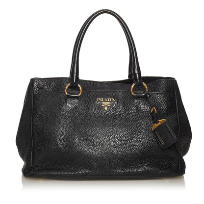 Prada Vitello Daino Satchel (SHG-29097)