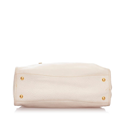 Prada Vitello Daino Satchel (SHG-29174)