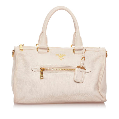 Prada Vitello Daino Satchel (SHG-29174)