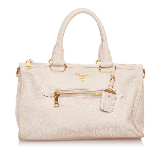 Prada Vitello Daino Satchel (SHG-29174)