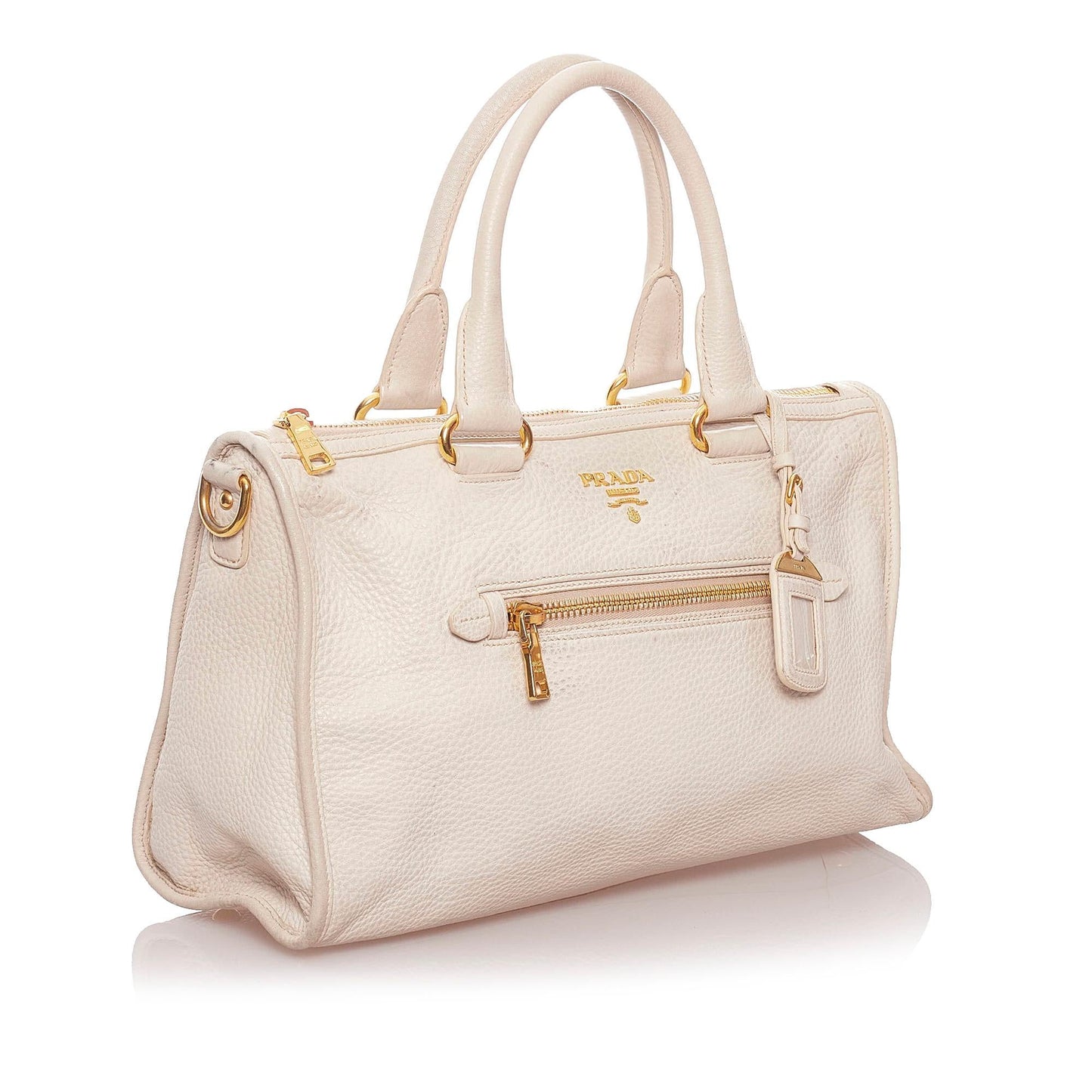 Prada Vitello Daino Satchel (SHG-29174)