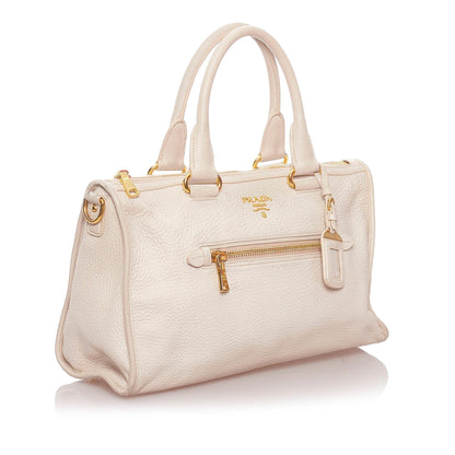 Prada Vitello Daino Satchel (SHG-29174)