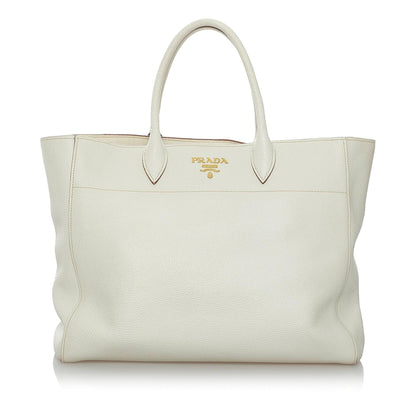 Prada Vitello Daino Satchel (SHG-29538)