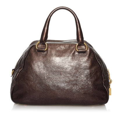 Prada Vitello Daino Satchel (SHG-30119)