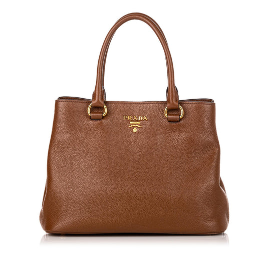Prada Vitello Daino Satchel (SHG-30124)