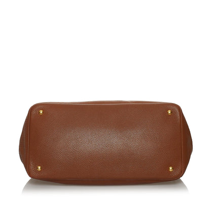 Prada Vitello Daino Satchel (SHG-30700)