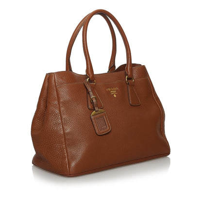 Prada Vitello Daino Satchel (SHG-30700)
