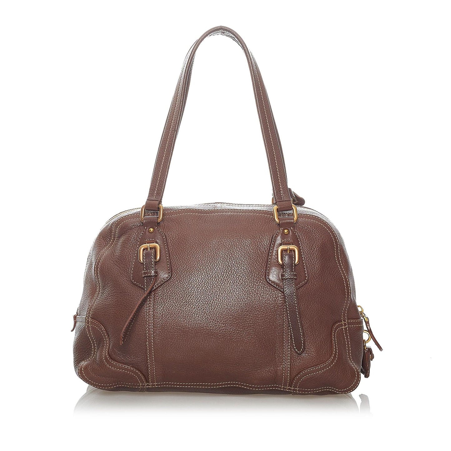 Prada Vitello Daino Satchel (SHG-30840)