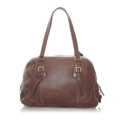 Prada Vitello Daino Satchel (SHG-30840)