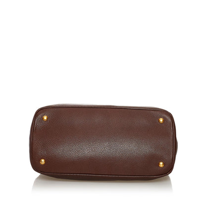 Prada Vitello Daino Satchel (SHG-32402)