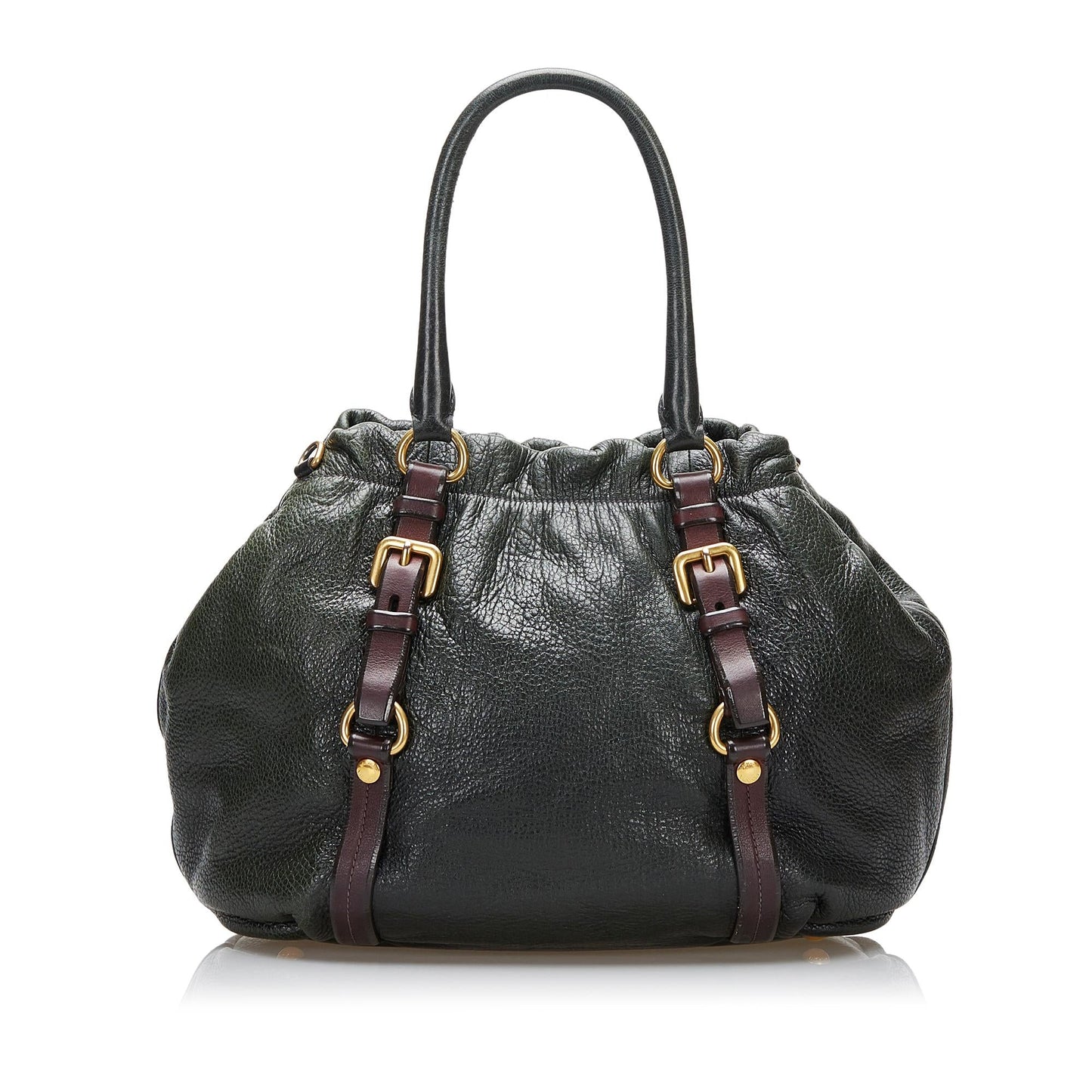 Prada Vitello Daino Satchel (SHG-36561)