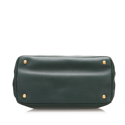 Prada Vitello Daino Satchel (SHG-37929)