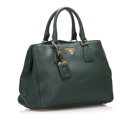 Prada Vitello Daino Satchel (SHG-37929)