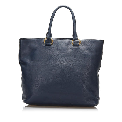 Prada Vitello Daino Satchel (SHG-2Qnk7i)