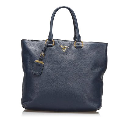 Prada Vitello Daino Satchel (SHG-2Qnk7i)