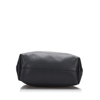 Prada Vitello Daino Satchel (SHG-PjNmXo)