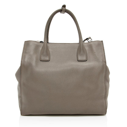 Prada Vitello Daino Shopping Tote (SHF-14946)