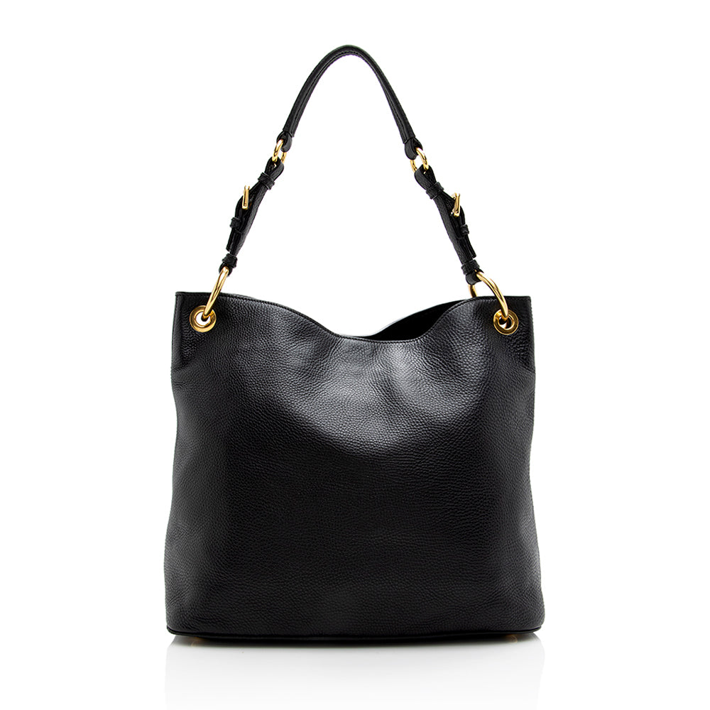 Prada Vitello Daino Shoulder Bag (SHF-17978)