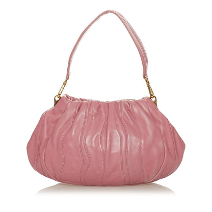Prada Vitello Daino Shoulder Bag (SHG-27305)