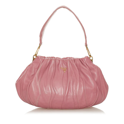 Prada Vitello Daino Shoulder Bag (SHG-27305)