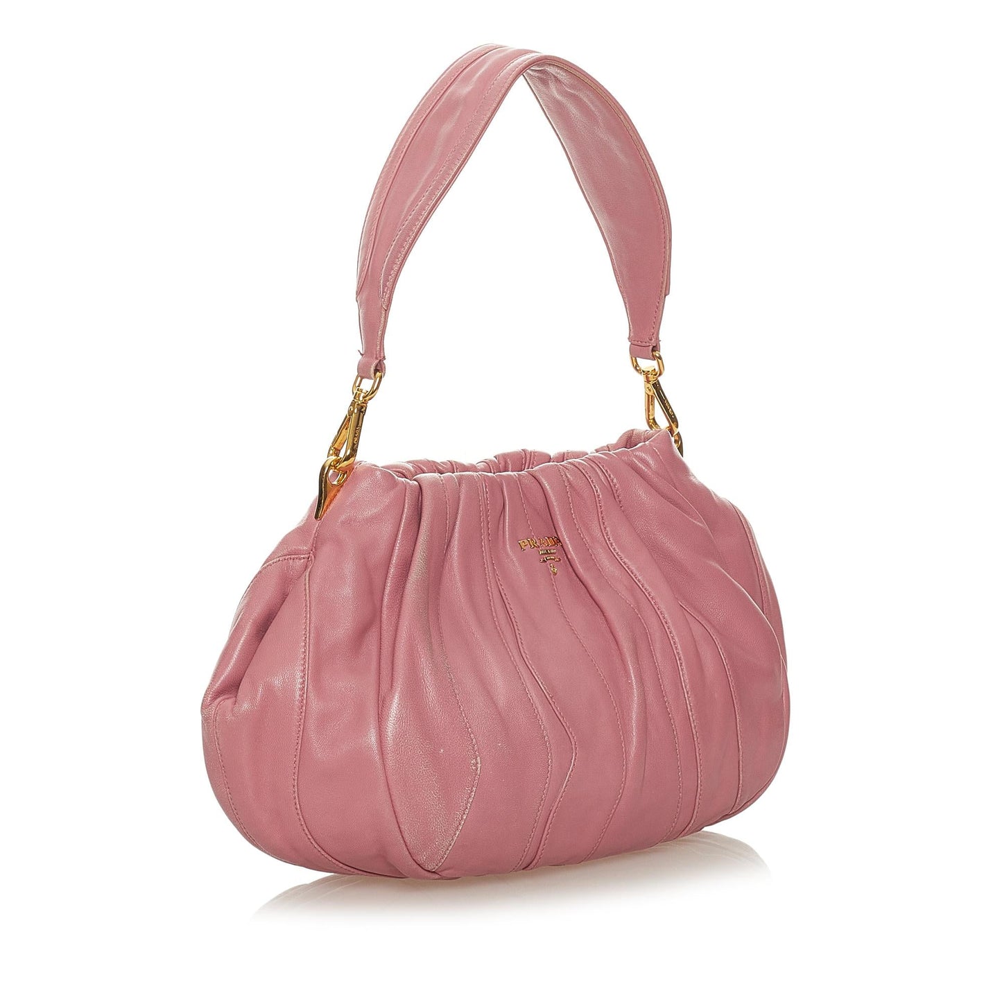 Prada Vitello Daino Shoulder Bag (SHG-27305)