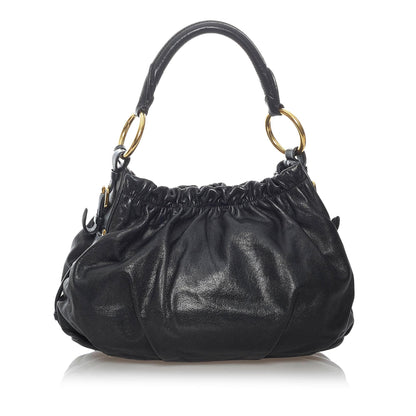 Prada Vitello Daino Shoulder Bag (SHG-29530)